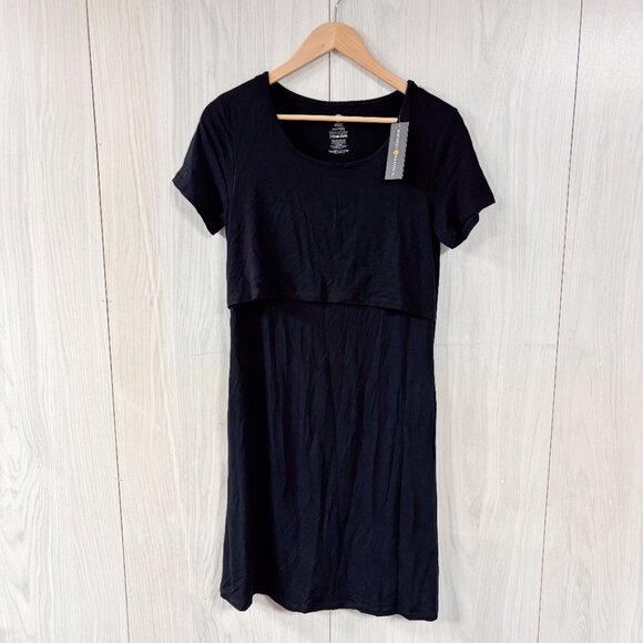 NWT Kindred Bravely Eleanora Bamboo Maternity & Nursing Dress - Picture 2 of 8